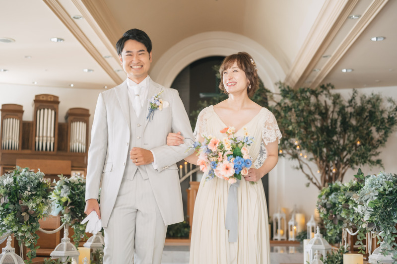 結びは笑顔で♡