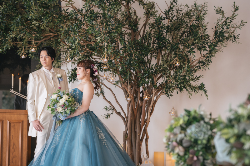 幸せのBlue Dress♡