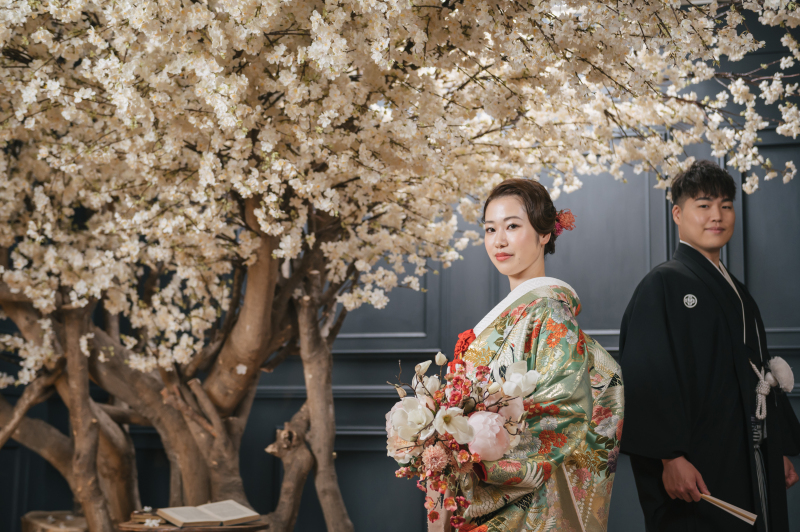 和装撮影スタート♪