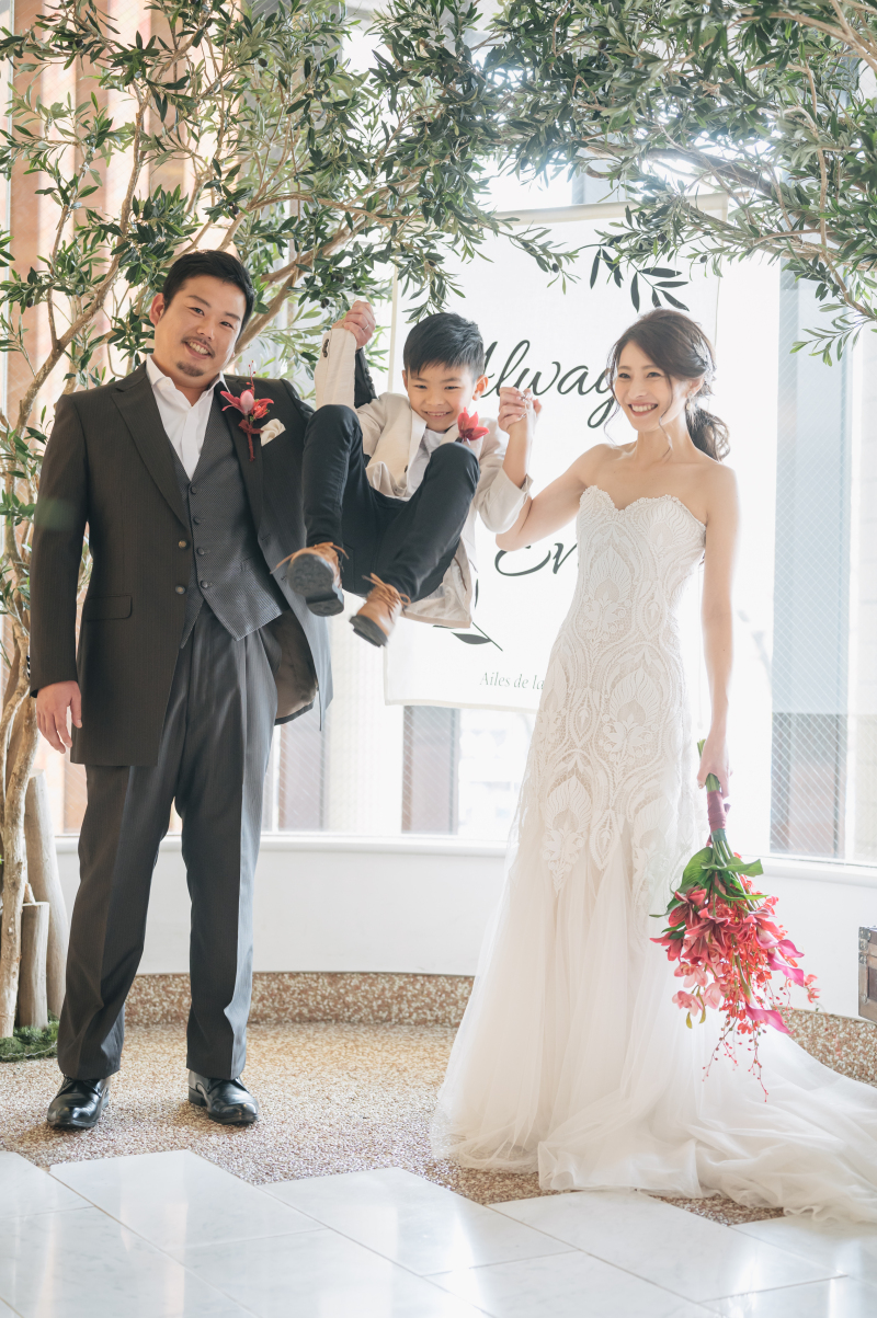 結びはガーデンにて♪