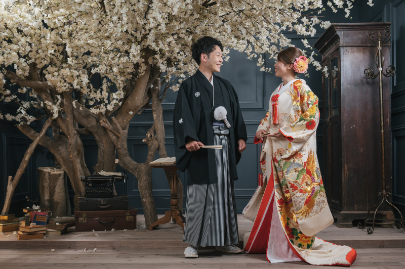 笑顔が絶えないおふたり♡