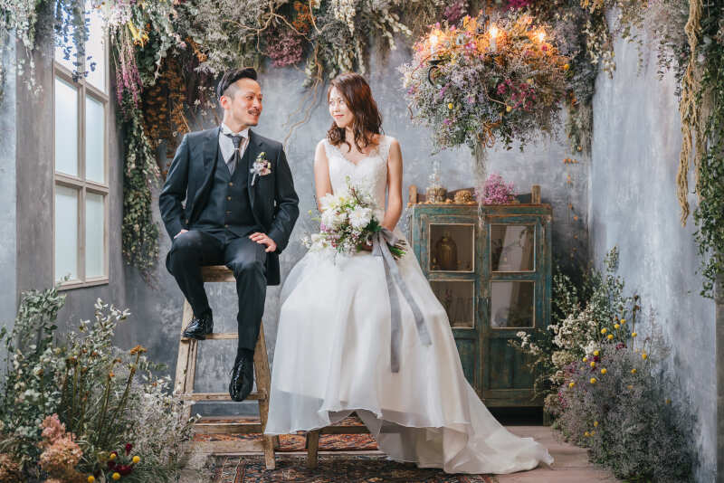 自然な見合わせショット♪