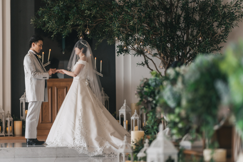 指輪に想いを込めて♡