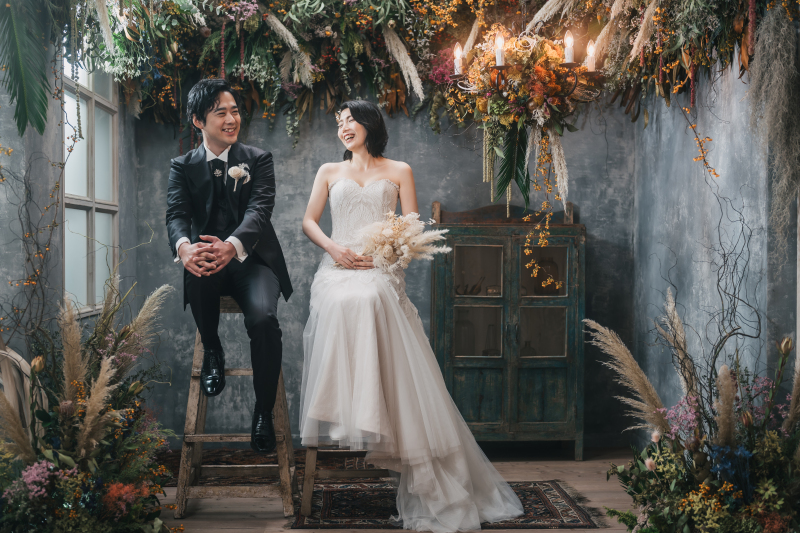 ドライフラワーのお部屋に移動！