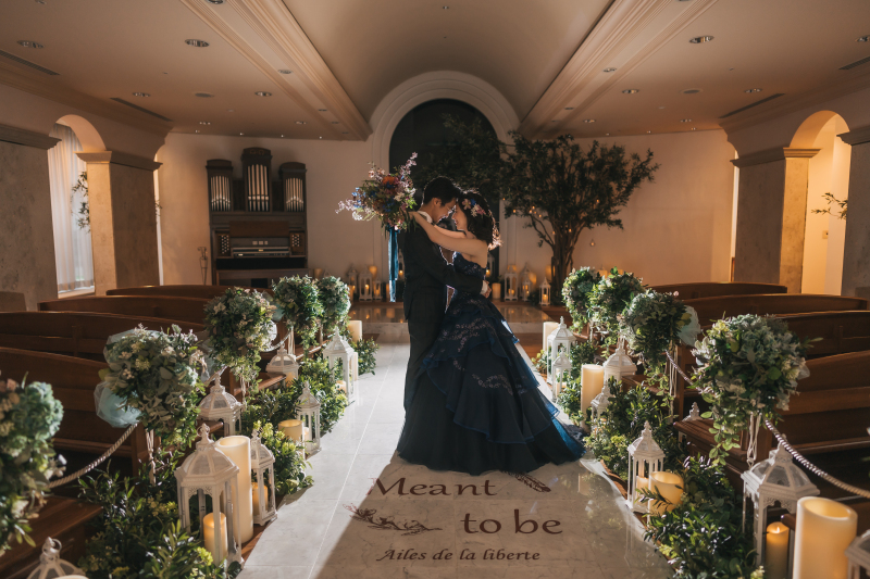 ラストはキャンドルウェディングで♪