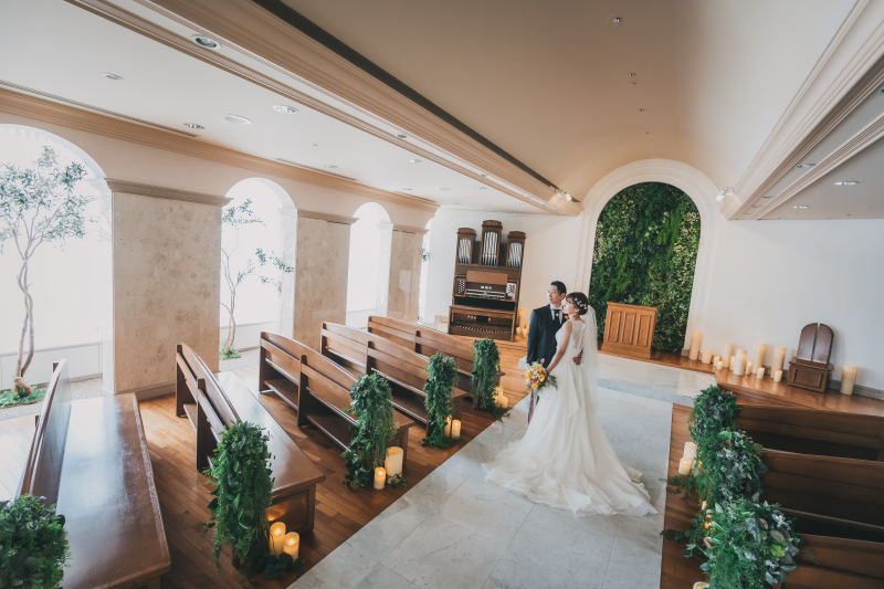 チャペルにご移動♡