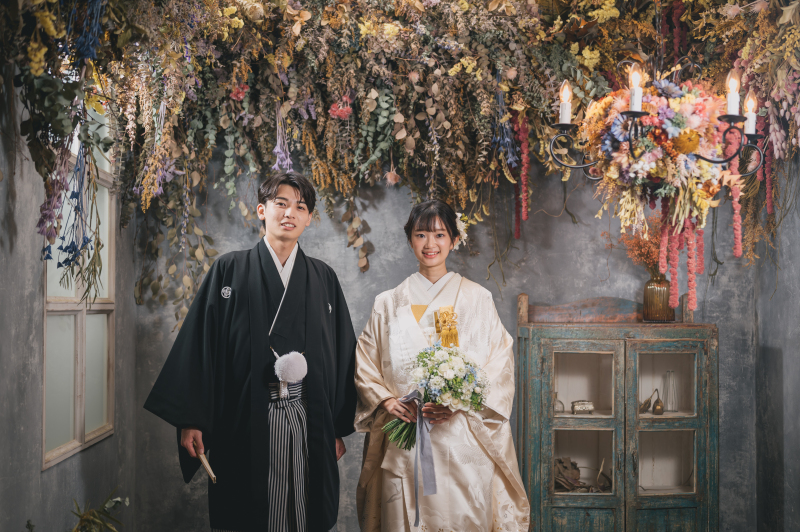 ドライフラワーに囲まれて❁