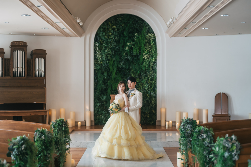 お色直しタイム♪