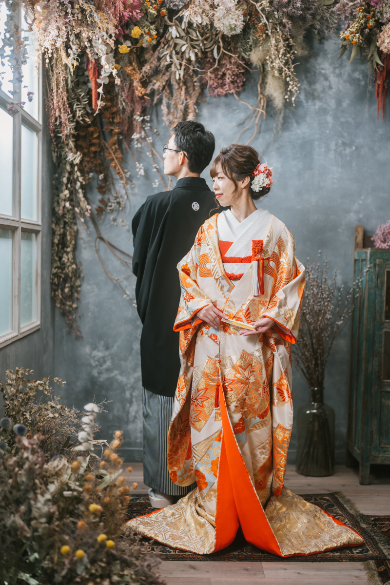 ドライフラワーのお部屋にて♡