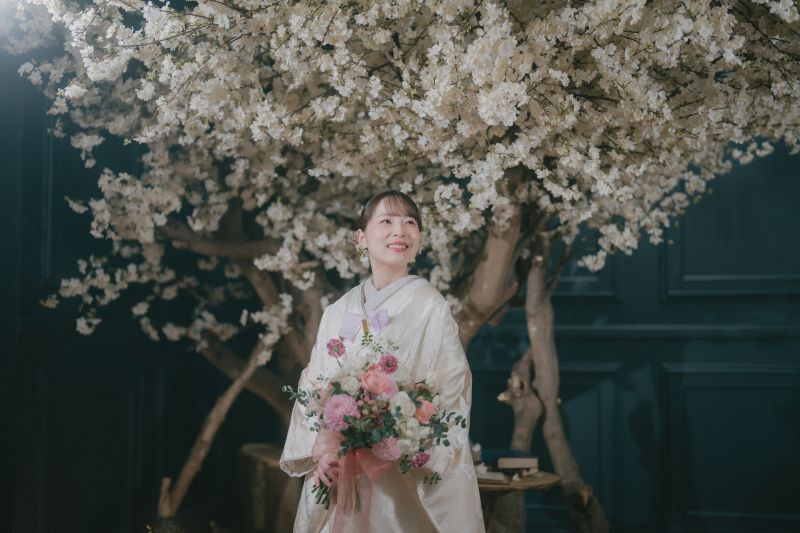 桜と和の融合