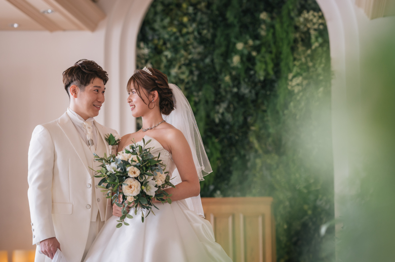 ドレスにチェンジ!