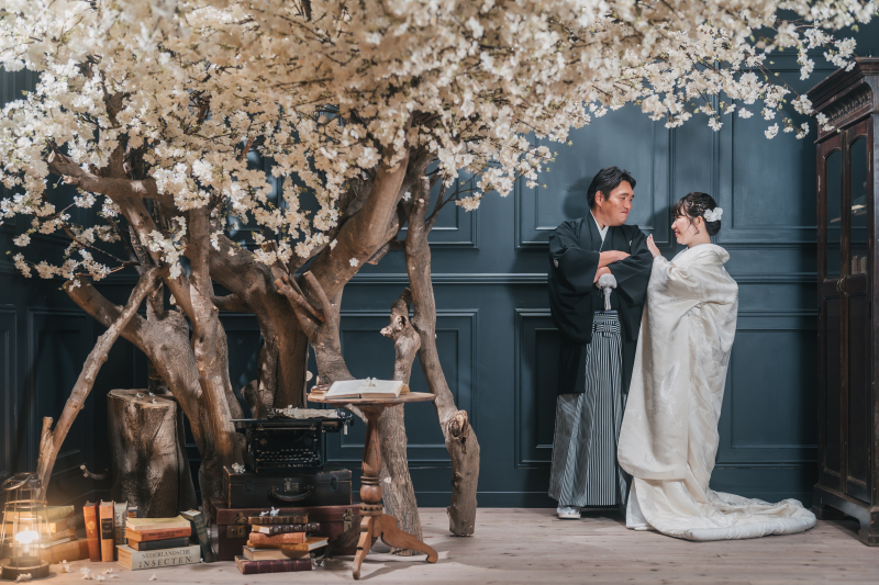 白無垢に身を包み♡