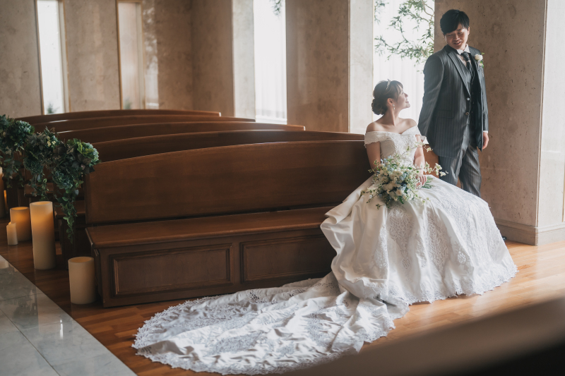 ウェディングドレス♡