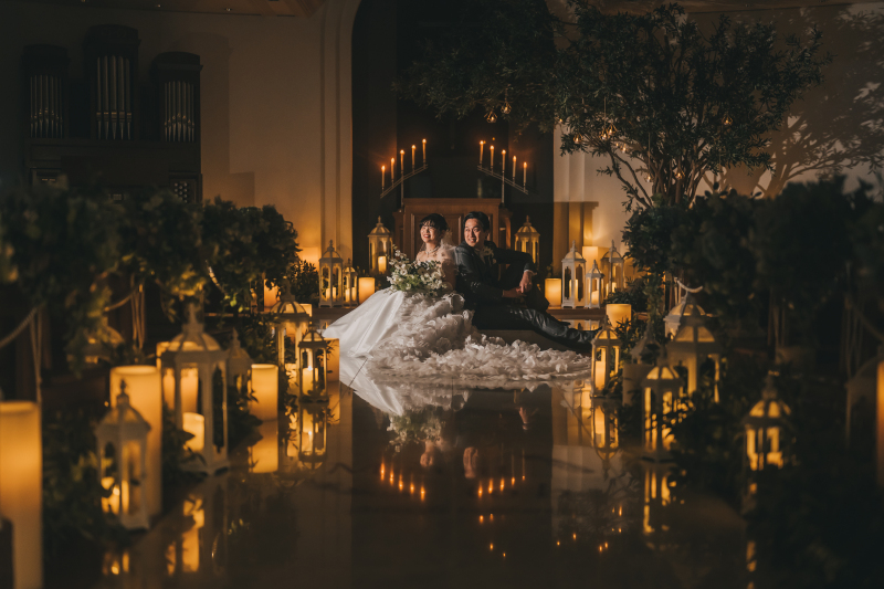 キャンドルナイトウェディング♪