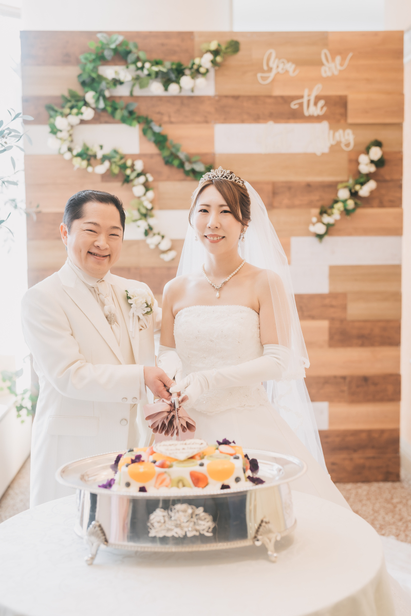 ウェディングケーキ♡