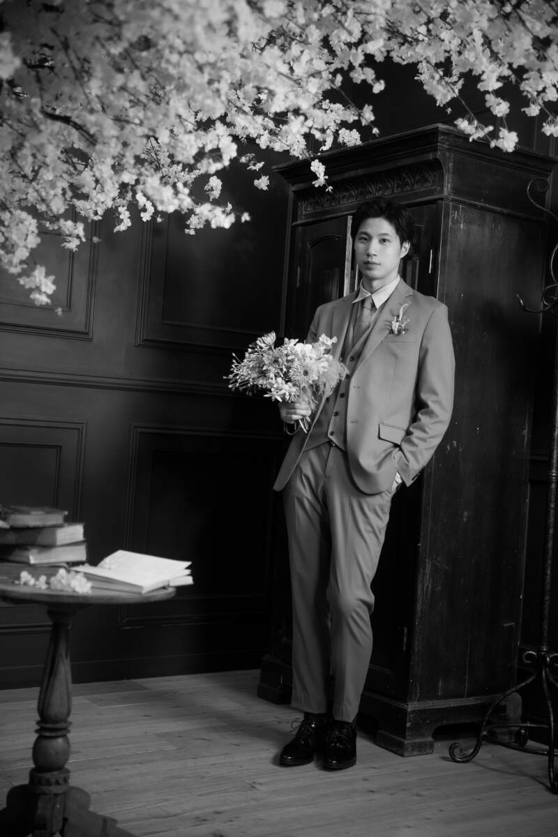 新郎ソロ写真☆