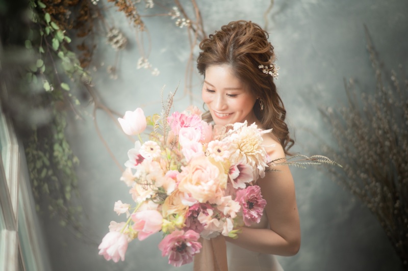 ♡ドライフラワーいっぱいのスタジオで♡