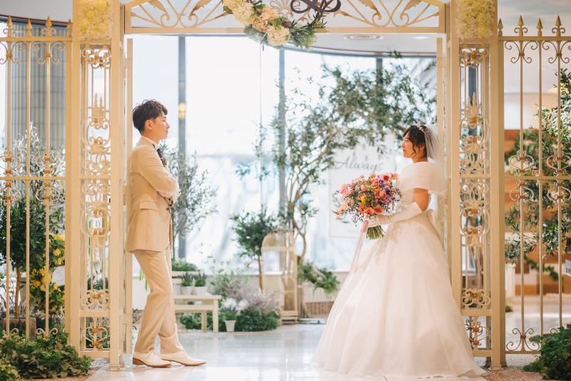 チャペルにてドレス&タキシード撮影♪