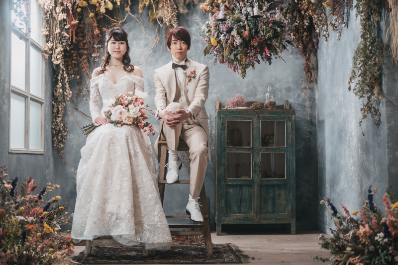 スタイルチェンジ後はスタジオにて♪