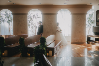 家族団らん♪親孝行ウェディングフォト