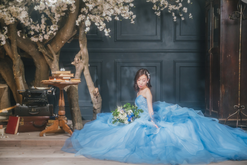 一目ぼれしたカラードレス♡