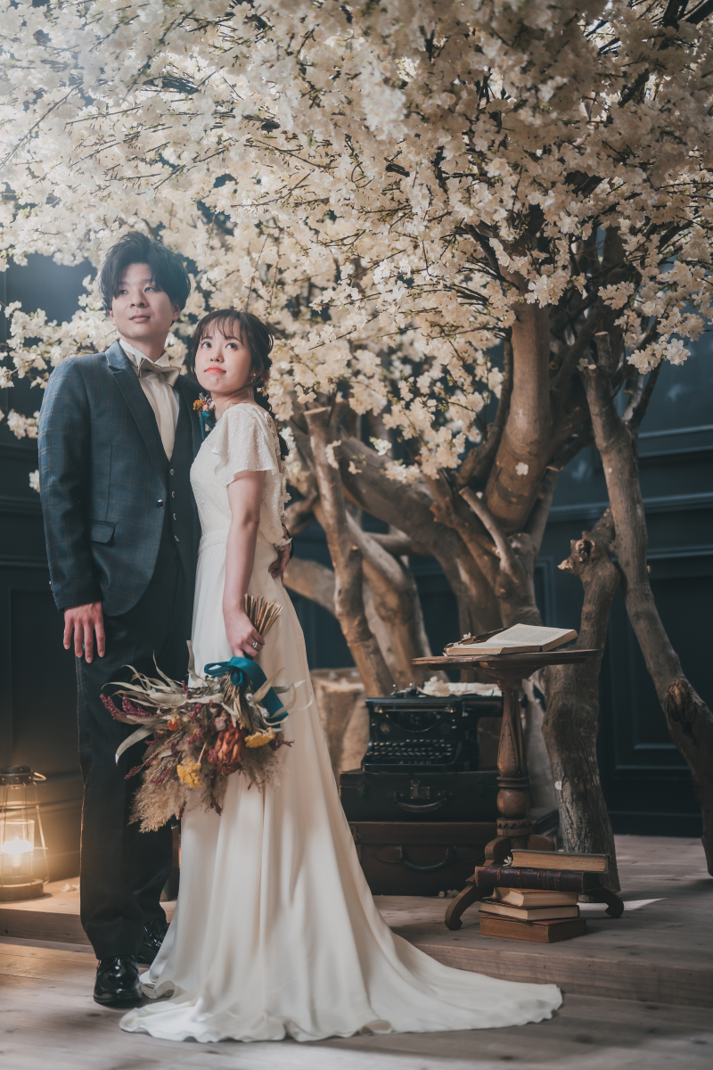 カラードレスも迷ったけど…