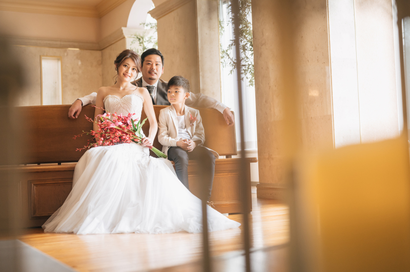 ファミリーフォトウェディング♡