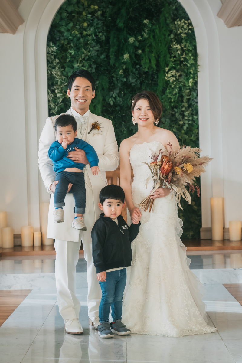 パパ&ママの大変身にびっくり♪