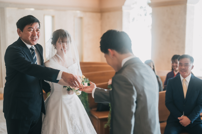 お父様からご新郎様へ…♡