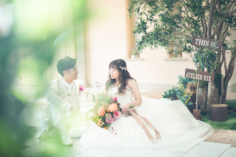 ガーデンでリラックスした1枚♪