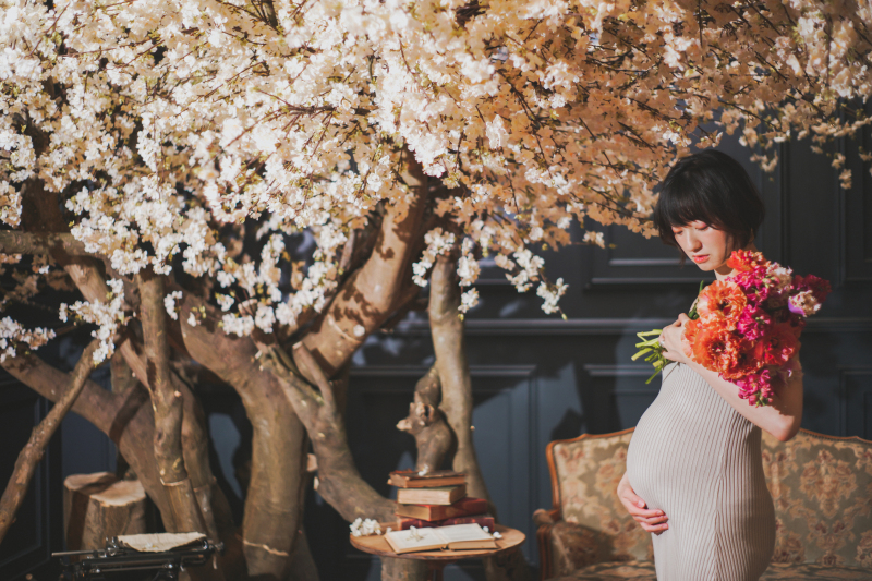 Atelier Nie by hibiyakadan_マタニティフォトの撮影ができる