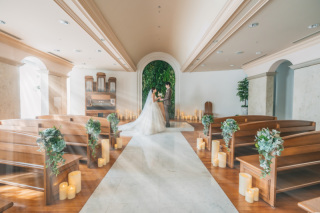 本格チャペルでの撮影が叶う