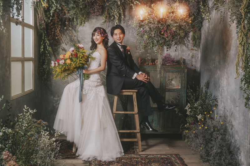 ドレス２着をチャペルと2スタジオで撮影できる！Assort photo plan-アソートフォトプラン-