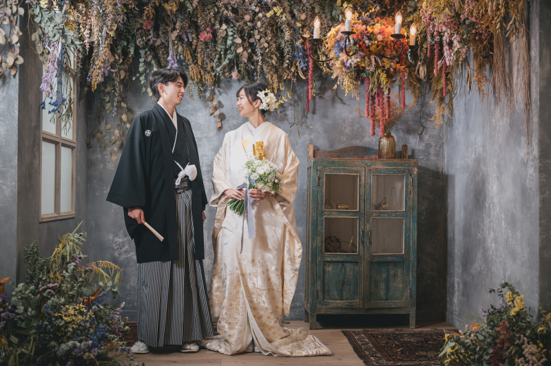 ＜通年＞やっぱりこれは外せない！★洋装チャペルと和装スタジオ撮影★＜撮影全データ込み＞プラン♪