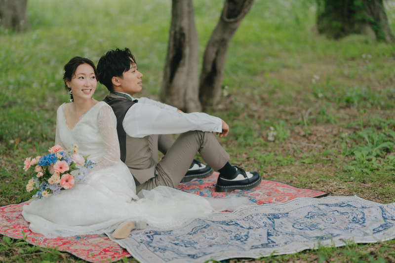 洋装2着【豪華フルパック】花屋監修のロケーション＆本格チャペル撮影。ドレス持込OK・見学者追加料なし・選べる特典付き！