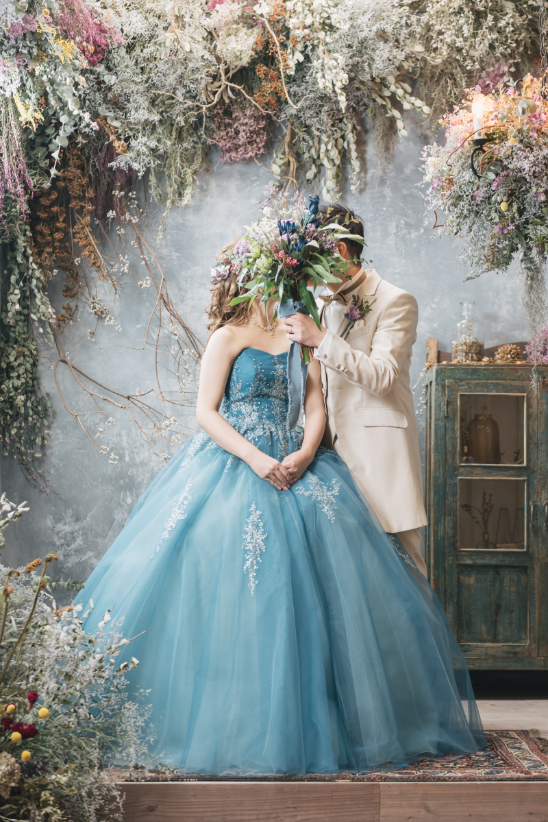 《2-5月撮影限定》【全データ込】ウェディングドレス→チャペル&カラードレス→スタジオ撮影(¥224,400→¥198,000)