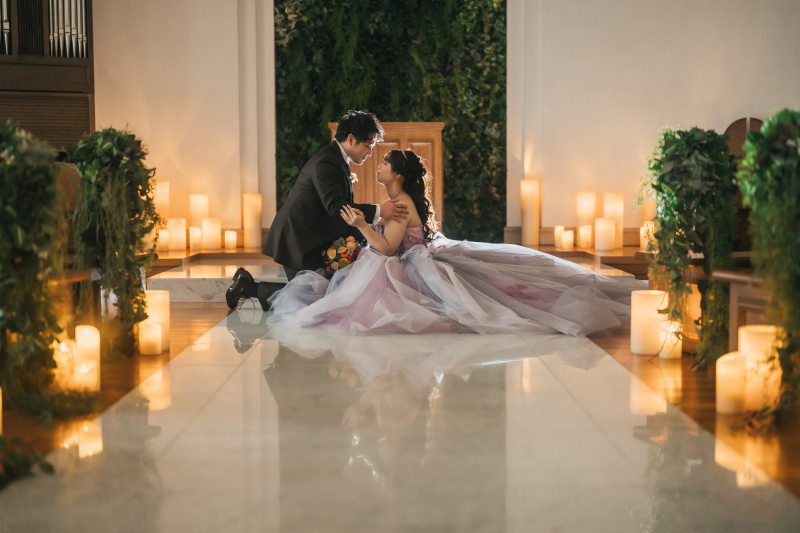 【年内空き枠残りわずか】家族に感謝を伝えるチャペルフォト｜全データ込み100カット保証、衣装、着付け付き