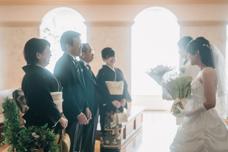 【挙式のみ＆洋装1着チャペルフォト】ありがとうを贈ろう。挙式で親孝行、フォトでふたりの宝物を残す孝行プラン