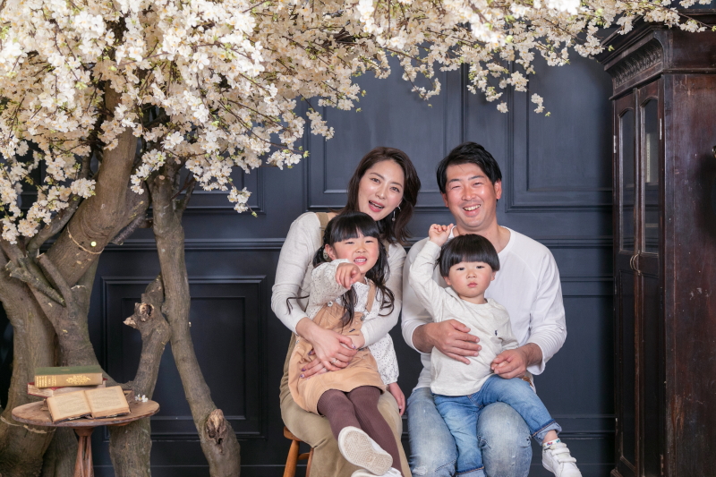 ♡卒花さん限定♡アニバーサリーリピート特典♪【ファミリーフォトプラン・ALLスタジオ】