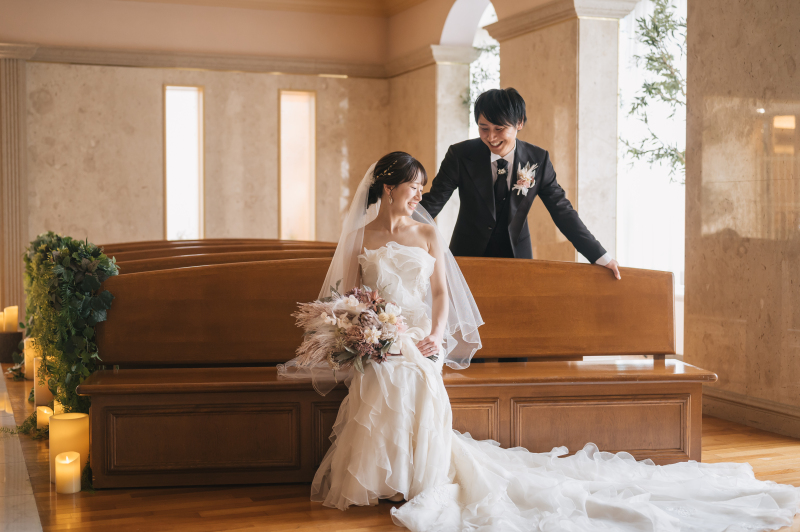 【挙式のみ＆洋装1着チャペルフォト】ありがとうを贈ろう。挙式で親孝行、フォトでふたりの宝物を残す孝行プラン