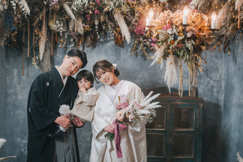 《アルバム2冊付き》★チャペルとスタジオで撮影★和装・洋装チャペル＆スタジオフォトウェディングプラン