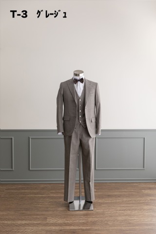 T-3　グレージュ