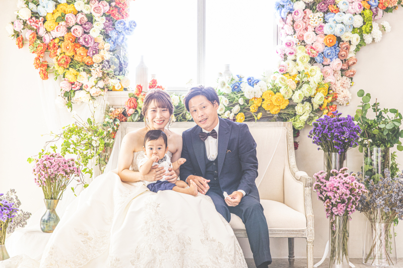 フラワーウオールシーン