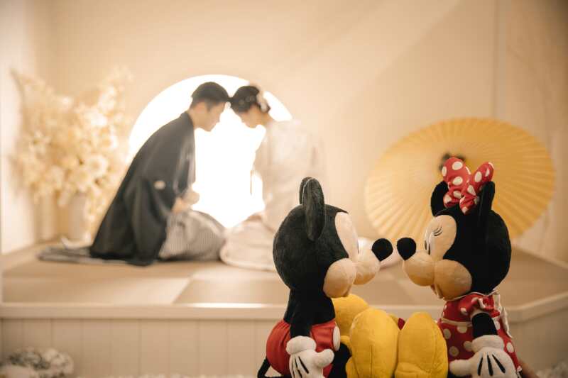 おふたりと同じポーズで♪