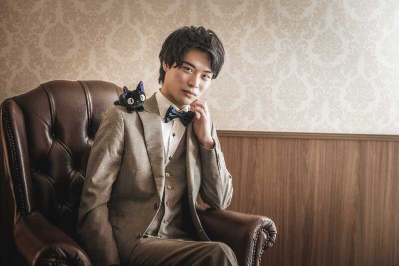 ご新郎様のソロショット撮影で・・・