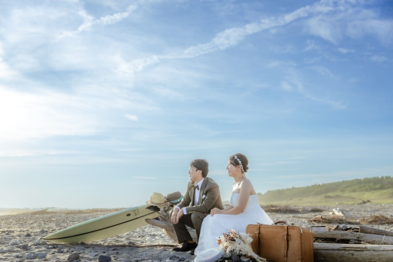 撮影小物でおふたりらしさをプラス