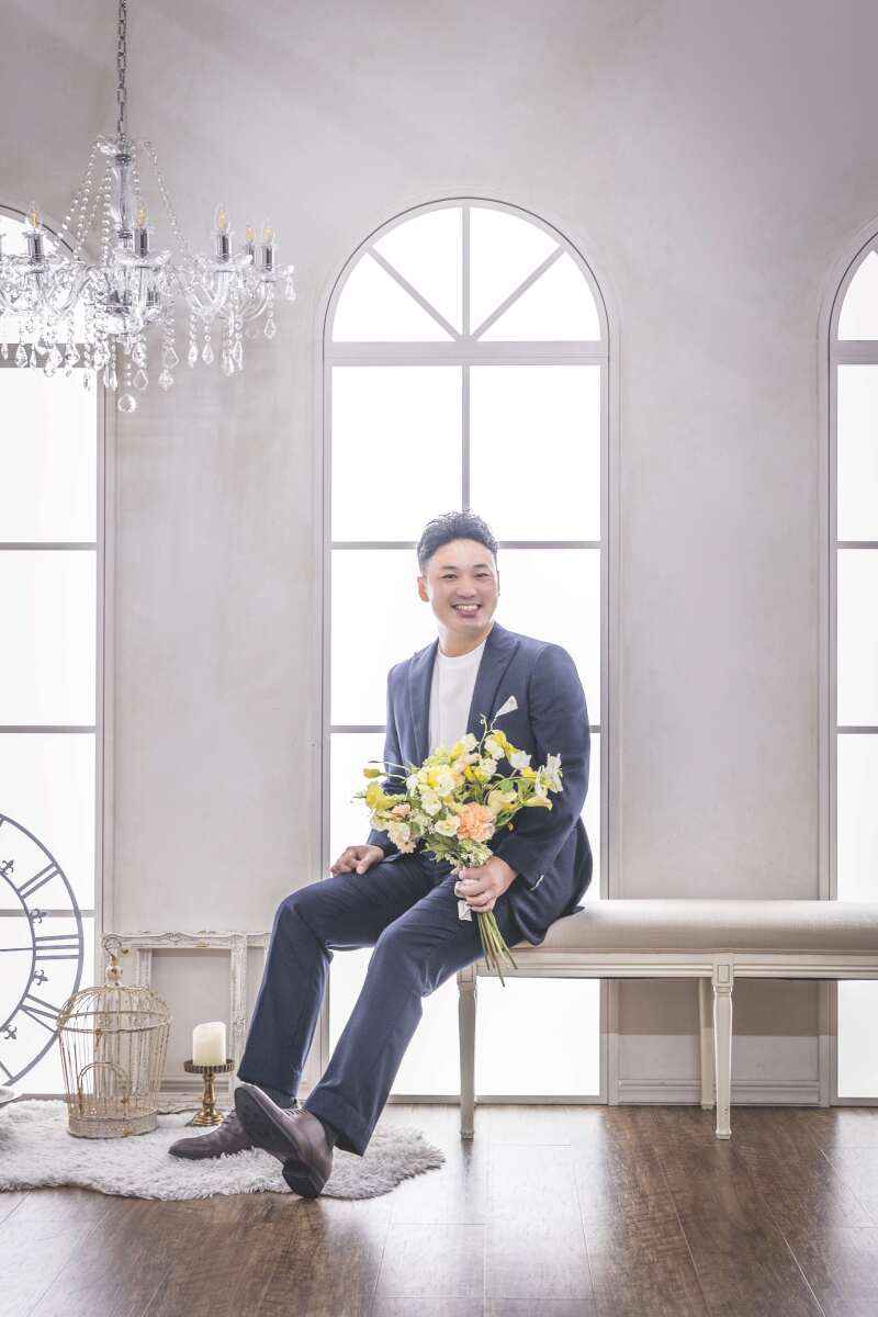 ご新郎様ソロショット