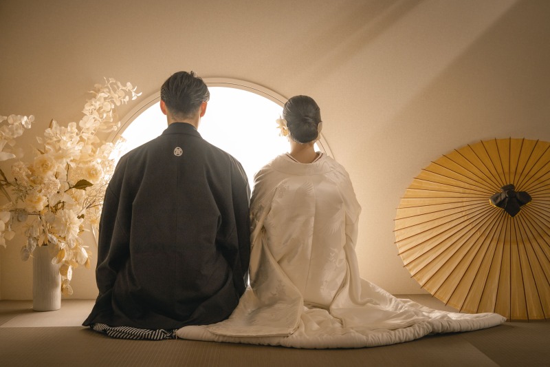 和装洋装でイメージチェンジ