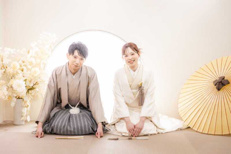 ご挨拶のポーズはマストショット♪