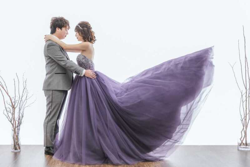 ドレスふわっ!大成功のショット